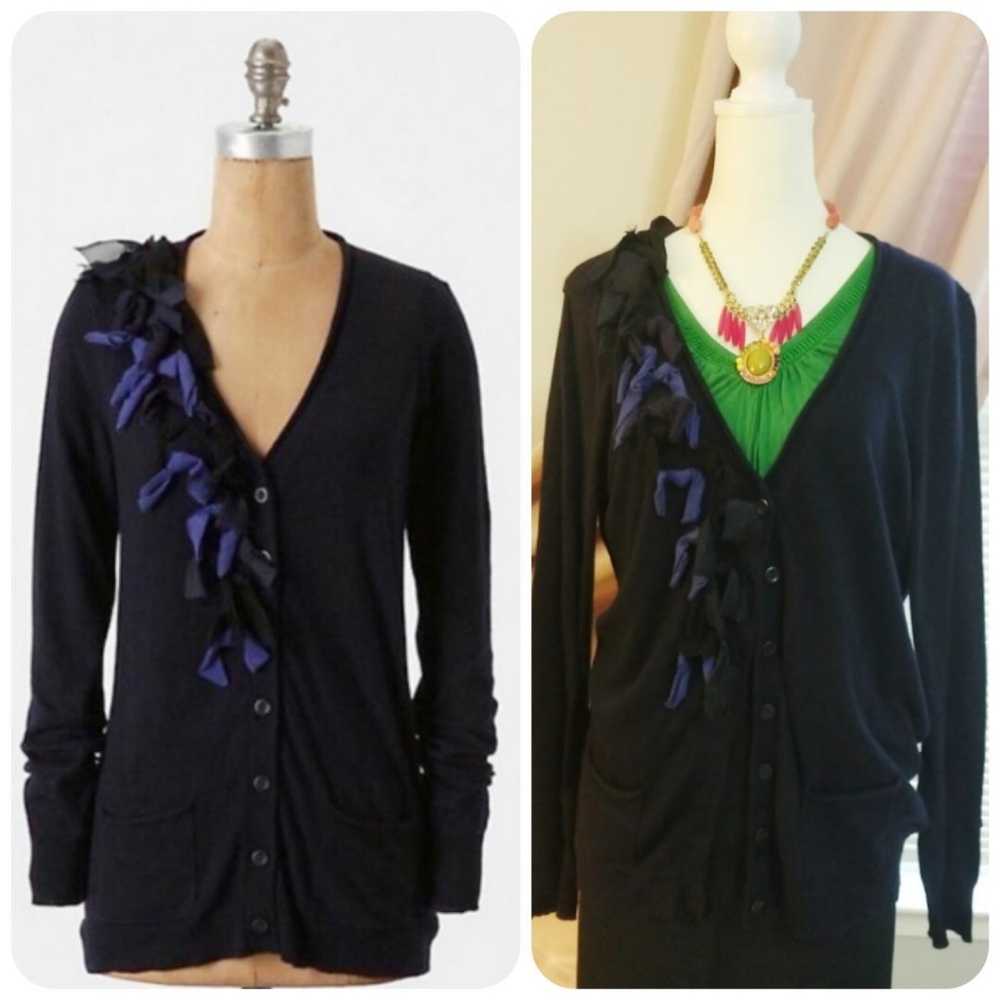 🆕Anthropologie🌷Sparrow Ribbon Cardigan